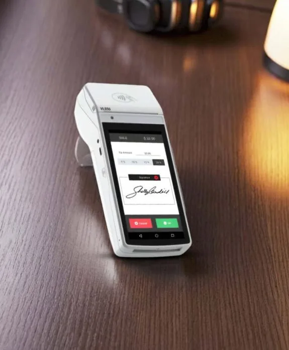 Contactless payment device for Host Merchant Services payment processing solutions.