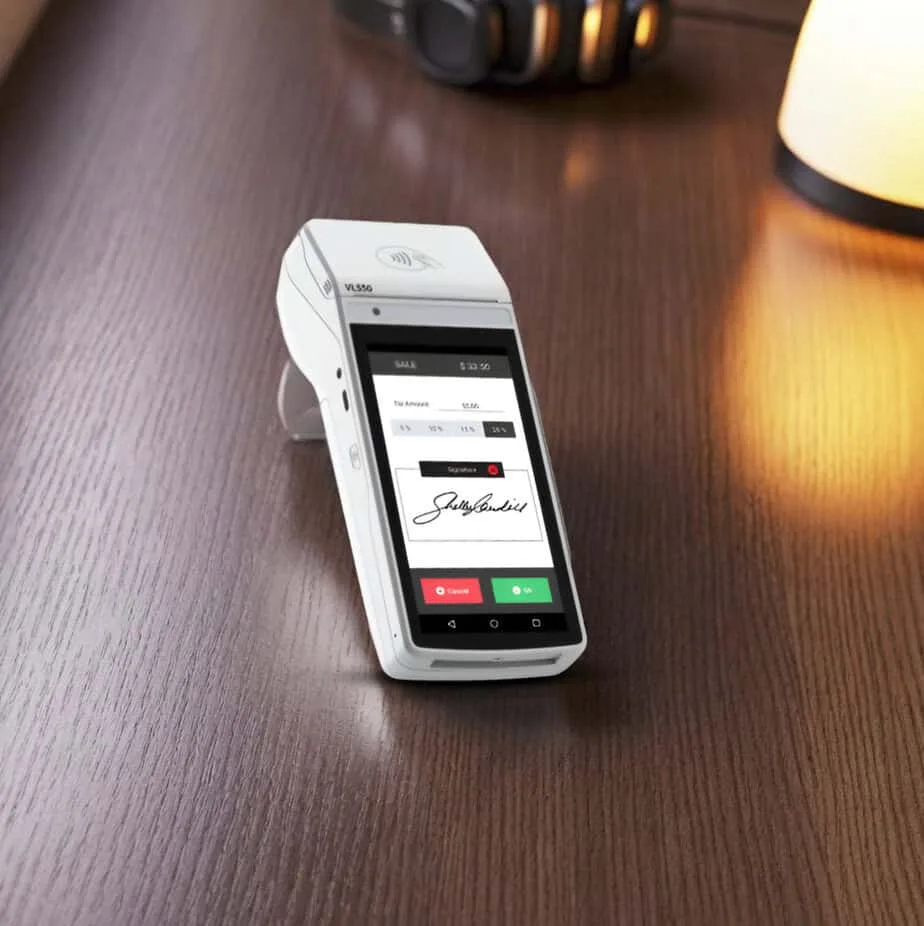 Contactless payment device for Host Merchant Services payment processing solutions.