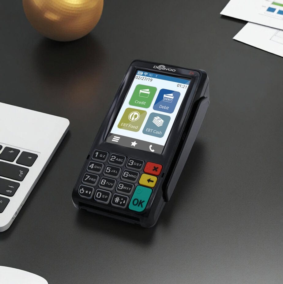 Dejavoo Z11 EMV Contactless No Dial, IP, WiFi Credit Card Terminal - R
