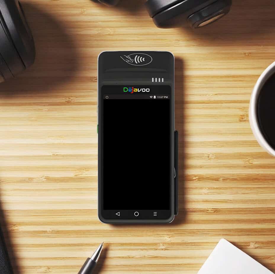 Mobile payment terminal for Host Merchant Services, secure and easy card transactions.