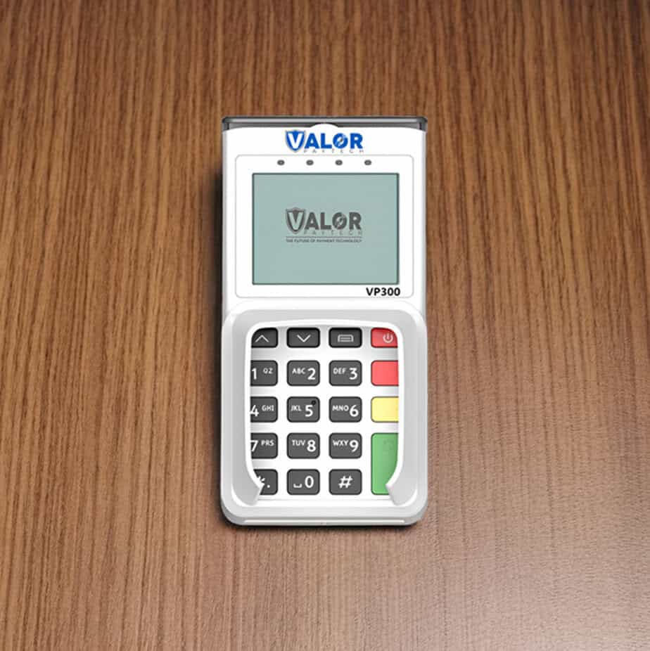 Contactless payment POS terminal for host merchant services and credit card processing.