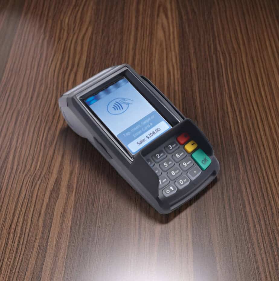 Contactless payment terminal for Host Merchant Services.