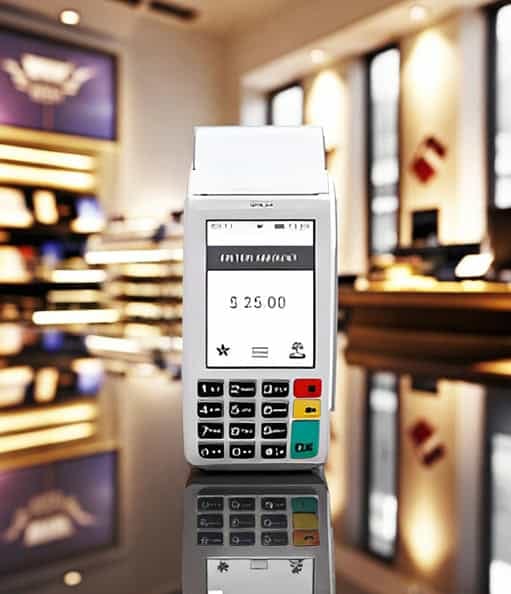 Contactless payment terminal for Host Merchant Services solutions.