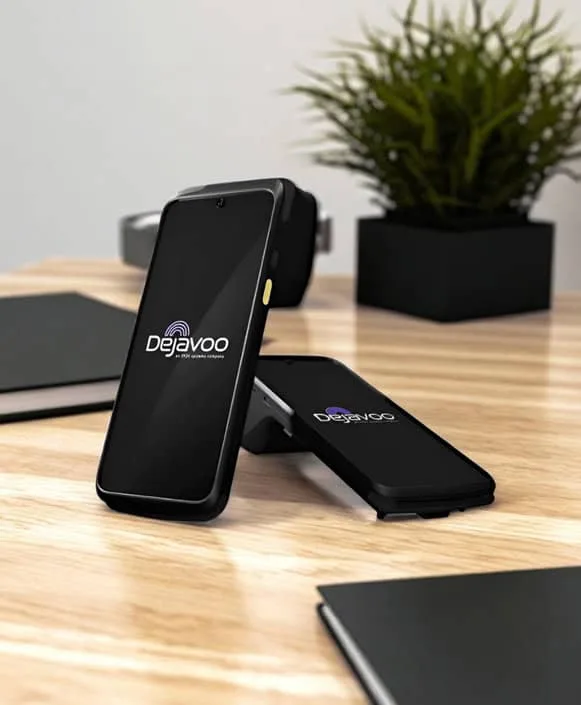 Mobile payment terminal for Host Merchant Services, Dejavoo device.