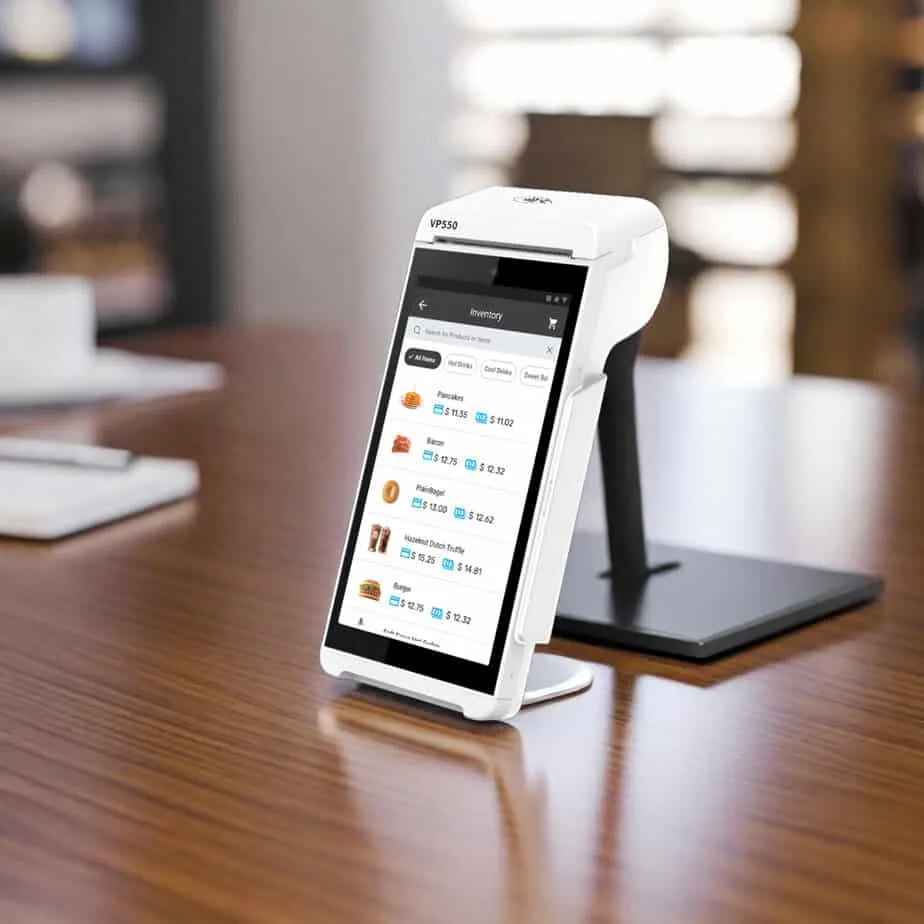 Contactless payment terminal for Host Merchant Services solutions.