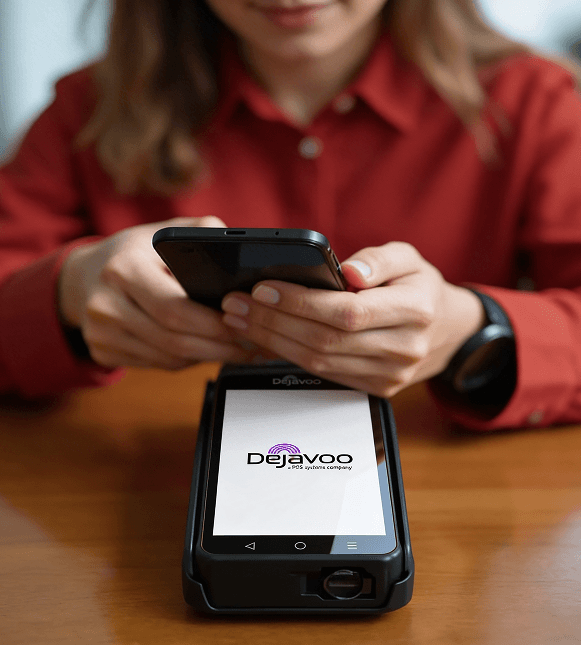 Mobile payment processing with a card reader and smartphone for seamless transactions.