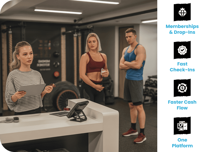 Barcode inventory management app for fitness gyms and personal trainers.