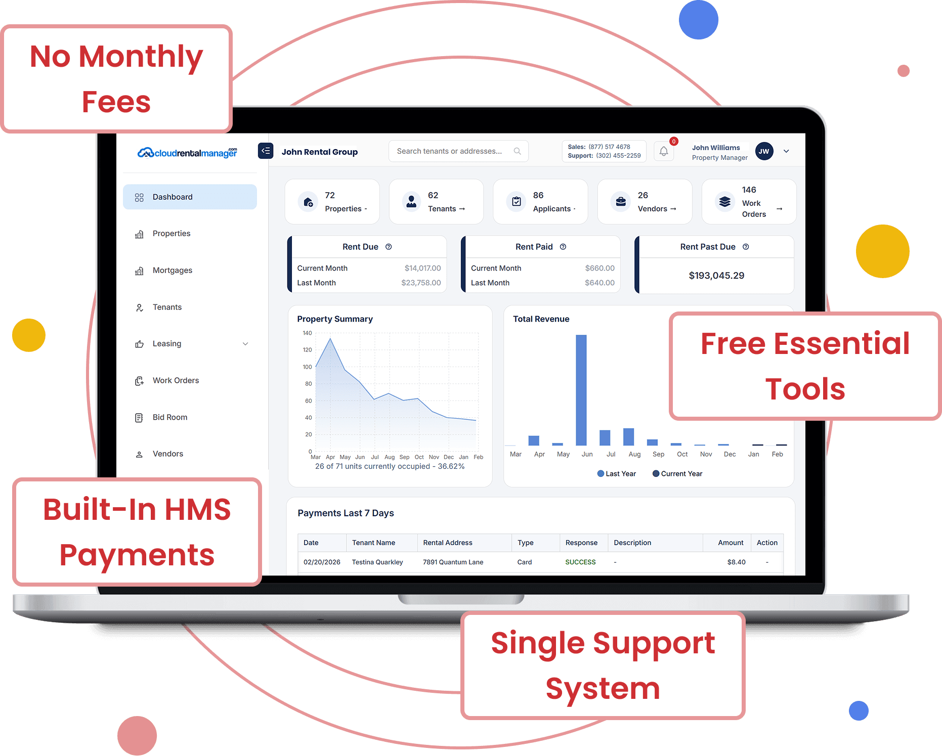 Free Property Management Software with Payments