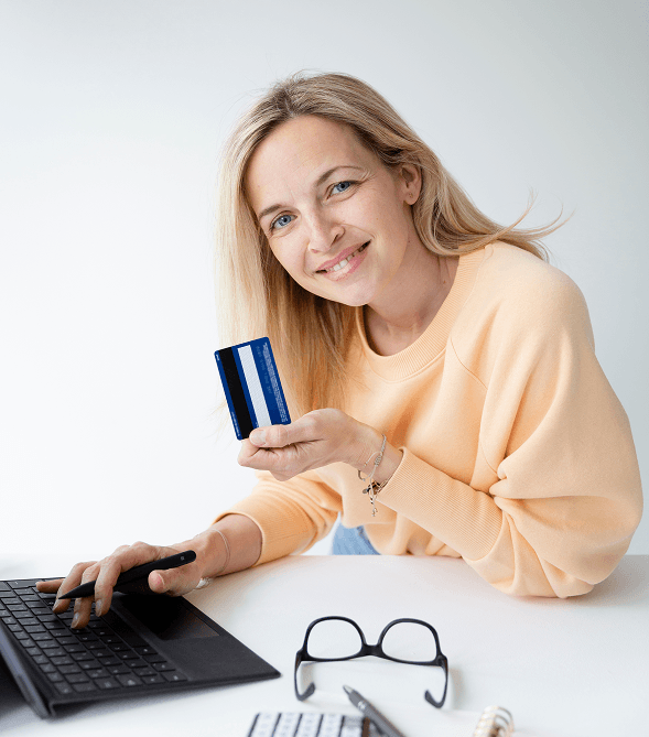 Authorized merchant card payment processing services for businesses.