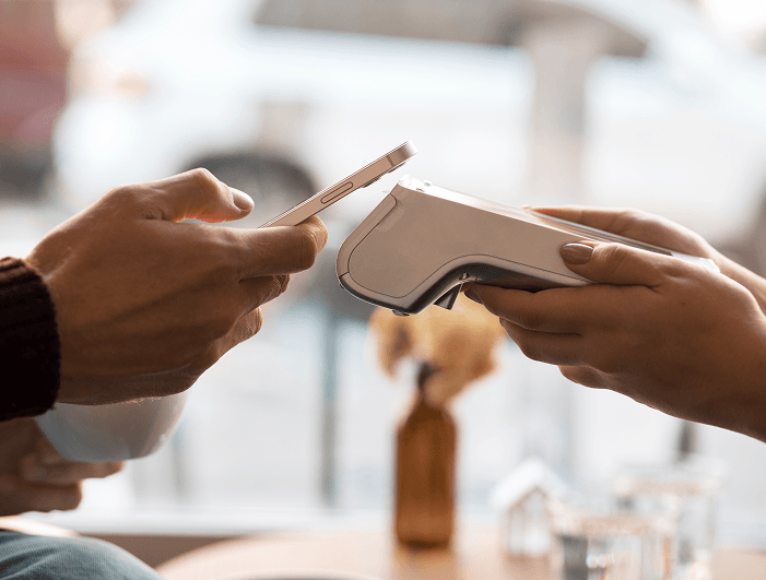 Contactless payment processing with Host Merchant Services.