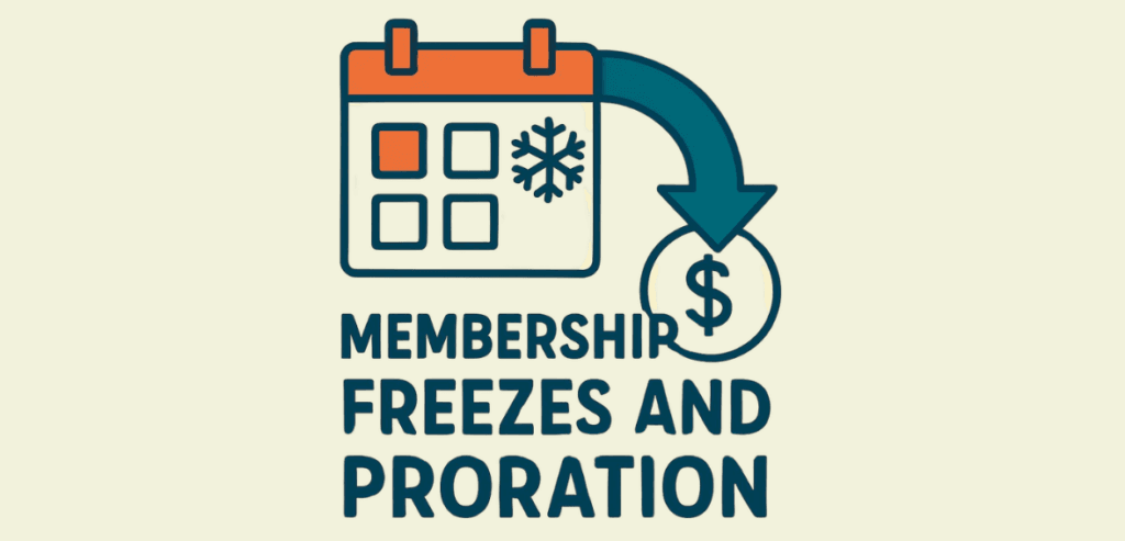 what is membership freezes and proration What are Membership Freezes and Proration