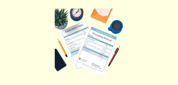 Application Fees and Security Deposits Online