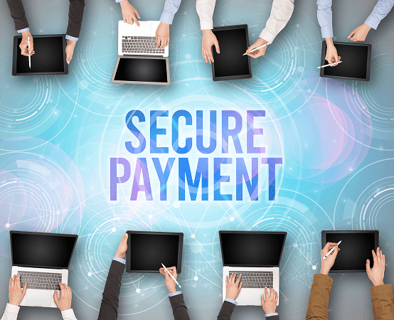 Secure payment processing with a credit card reader from Host Merchant Services.