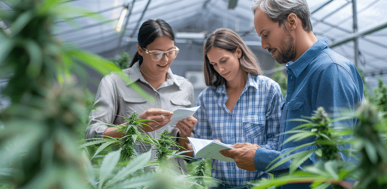 Premium CBD products packaging with cannabis leaf design for health and wellness.