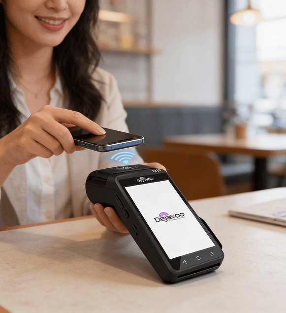 Mobile payment processing with a card reader and smartphone for seamless transactions.