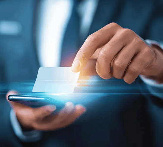 Contactless payment technology with a mobile credit card reader, digital transactions, secure POS solutions.
