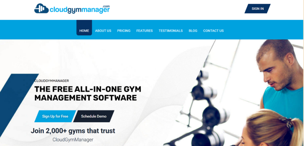 Cloud Gym Manager POS