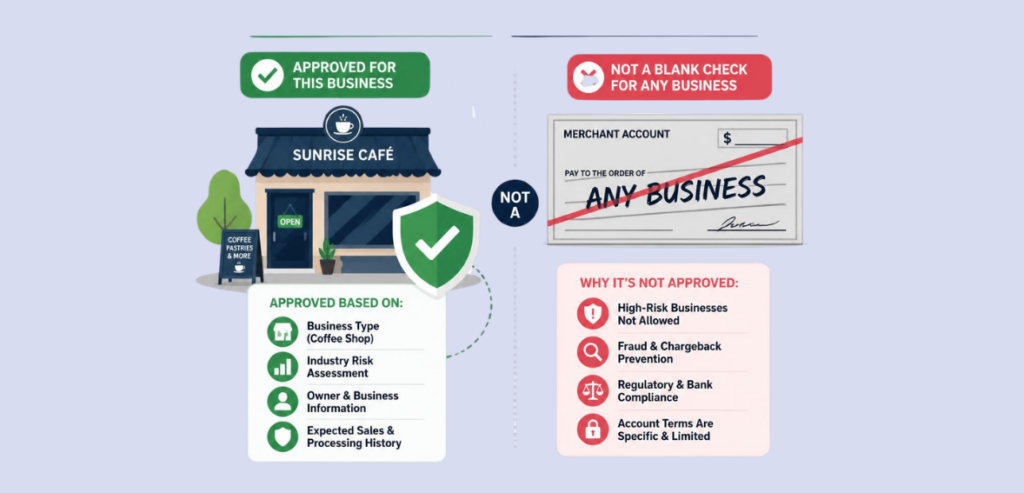 Why Merchant Accounts Are Approved for a Specific Business