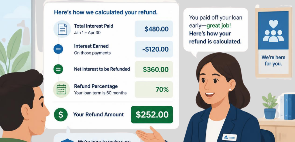 Communicating the Refund Math to the Member