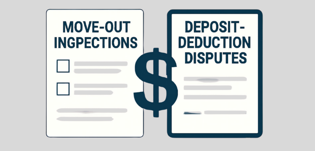Move Out Inspections and Deposit Deduction Disputes Move-Out Inspections and Deposit-Deduction Disputes