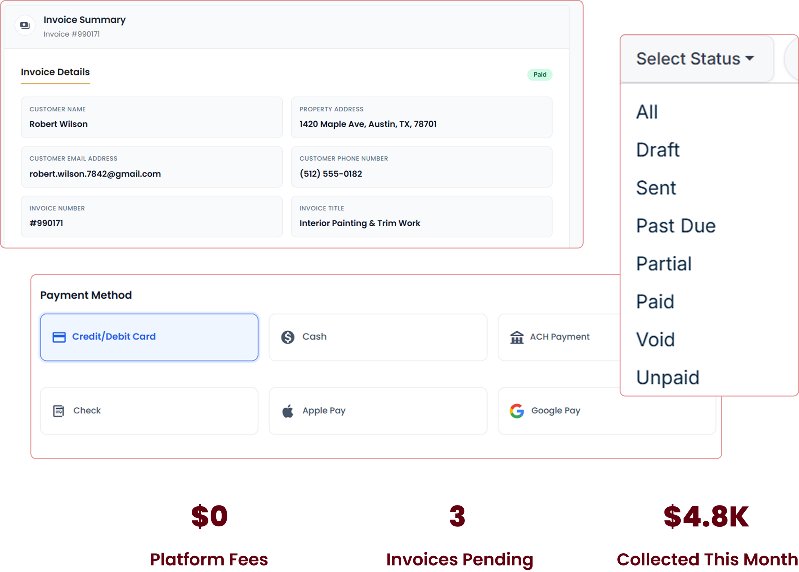 Payments Built-In Cloud Job Manager