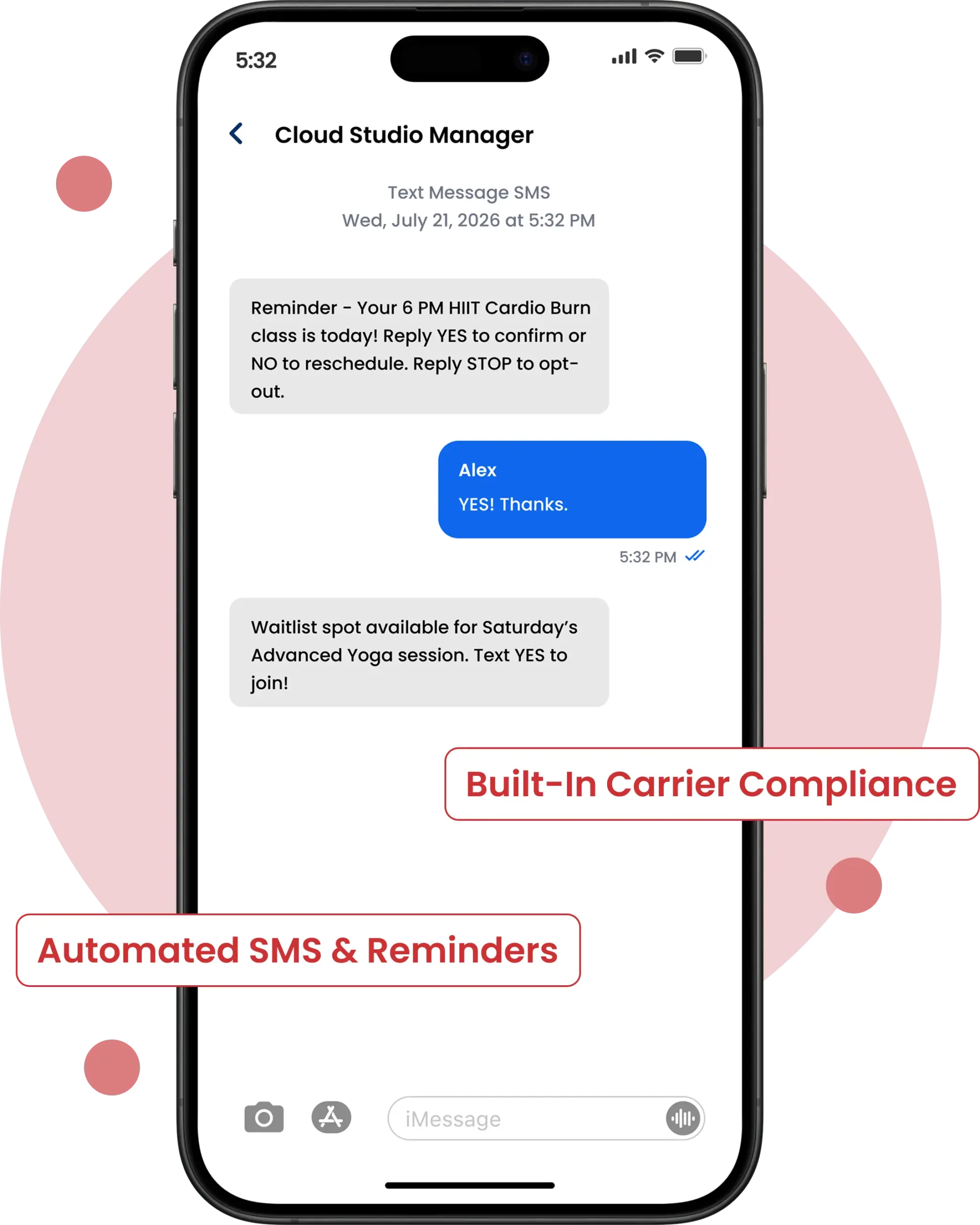Fitness professional using a tablet to manage gym payments, memberships, and business operations