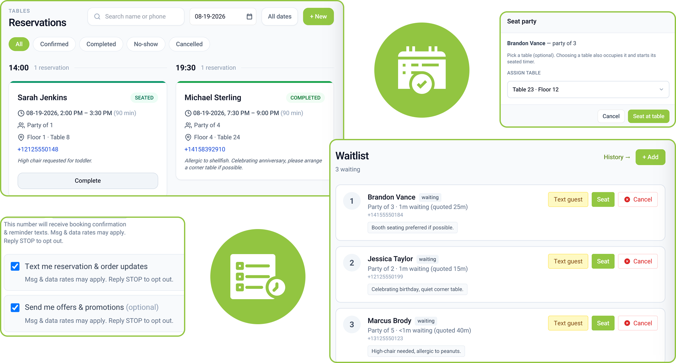 Reservations & Waitlist Image