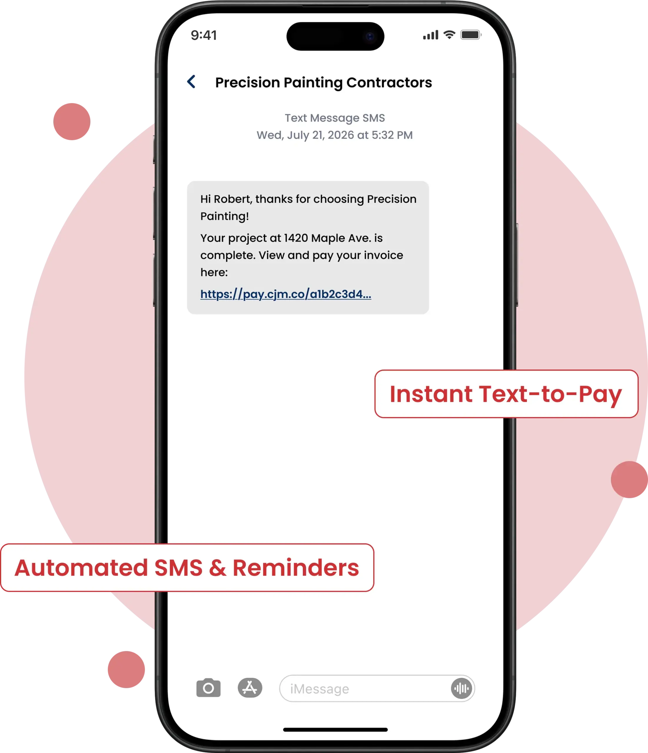 Text Your Customers. Get Paid by Text scaled