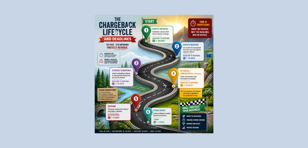 The Chargeback Lifecycle and Deadlines