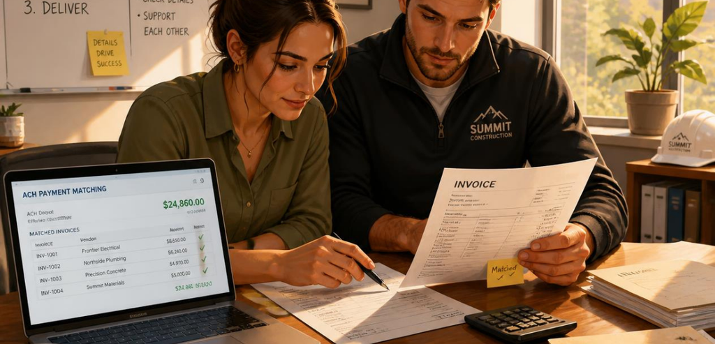 The Lump Sum ACH Problem for Contractors