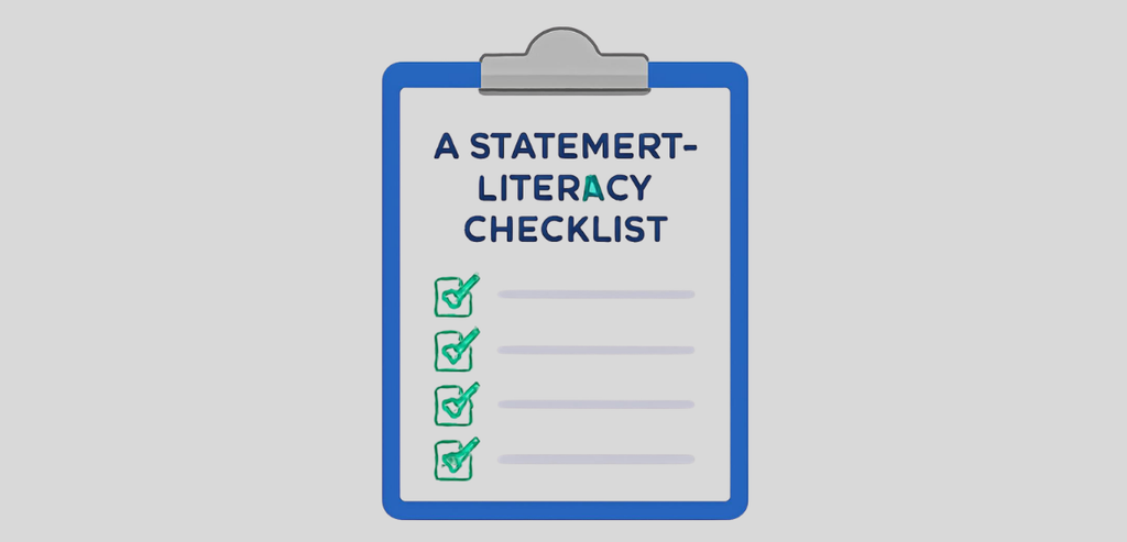 A Statement-Literacy Checklist