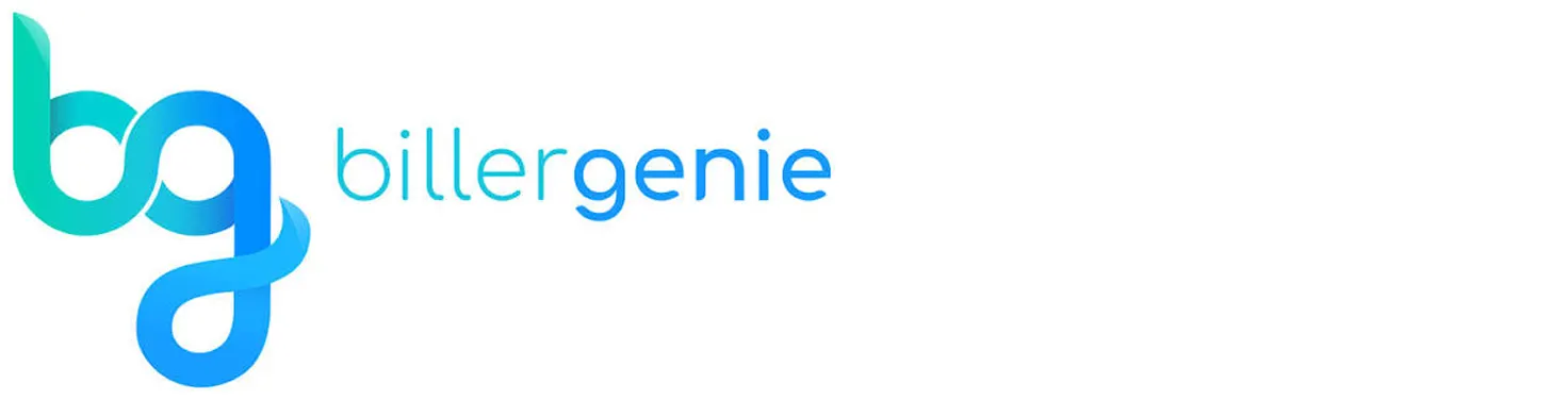 Biller Genie logo for accounts receivable automation, invoicing, collections, and payment management