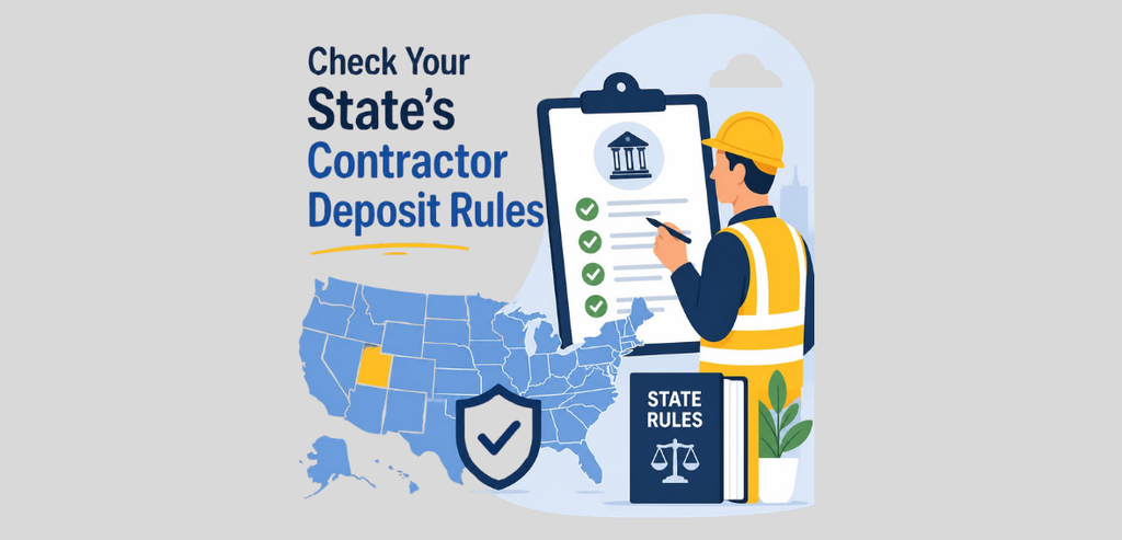 Check Your States Contractor Deposit Rules Check Your State's Contractor Deposit Rules