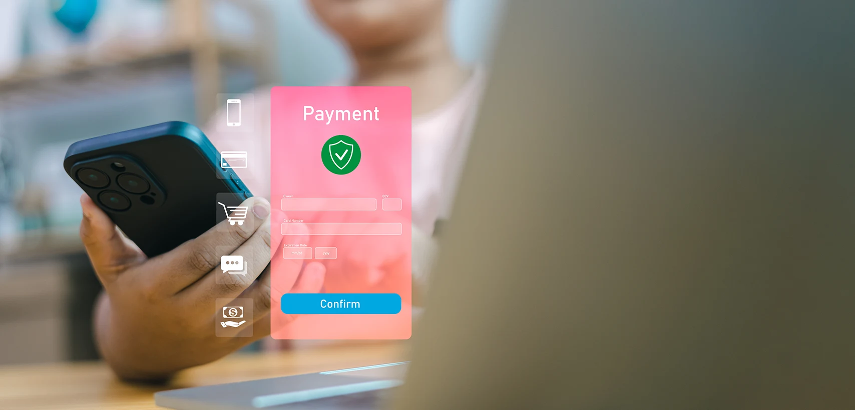 Secure mobile payment processing for businesses at Host Merchant Services.
