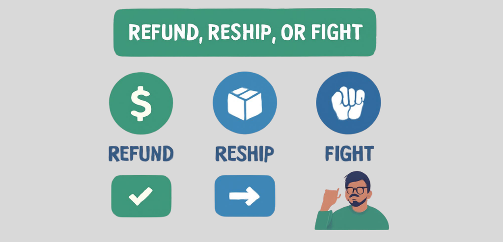 Refund, reship, or fight - a decision framework