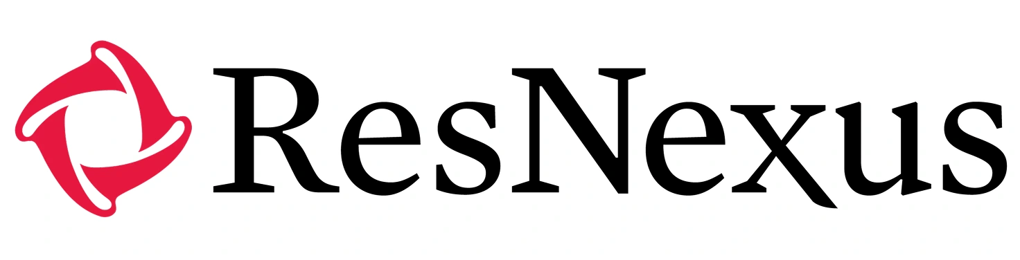 ResNexus logo for hospitality reservations, property management, booking, and marketing software