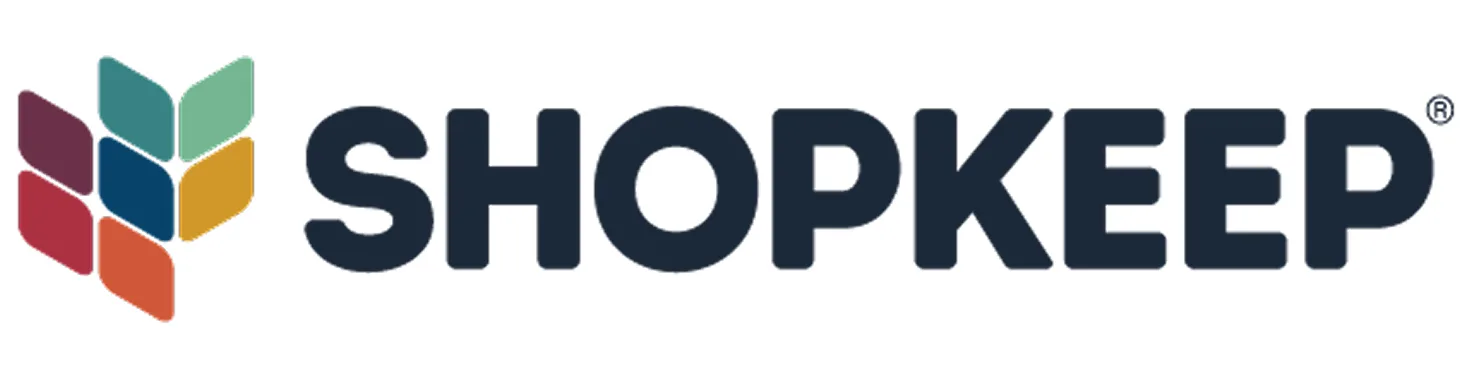 ShopKeep logo for cloud-based point-of-sale, inventory, reporting, and integrated payment software
