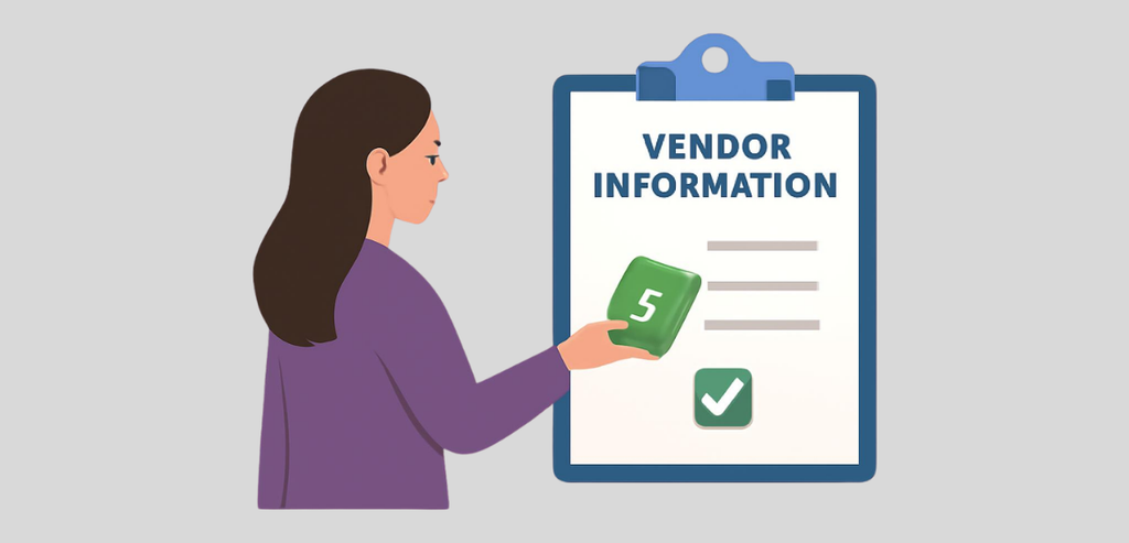 Start Collecting Vendor Information at Booking