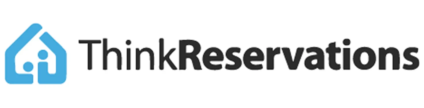 ThinkReservations logo for lodging reservations, guest management, reporting, and payment software