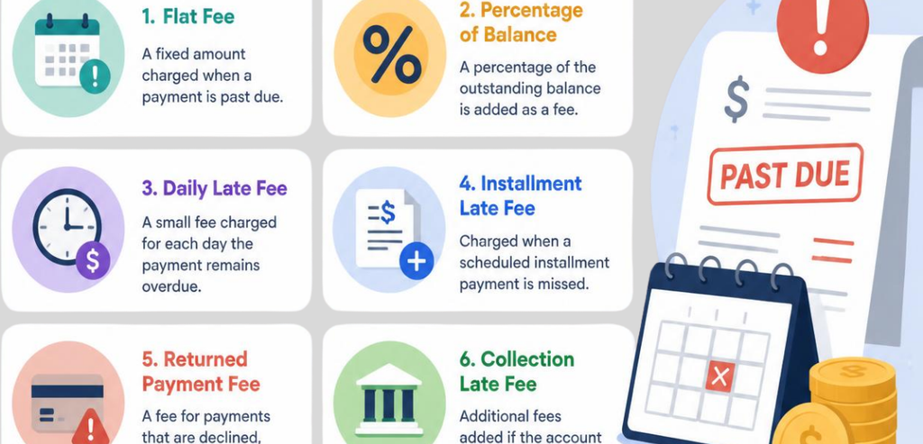 What Are the Common Types of Late Fees What Are the Common Types of Late Fees