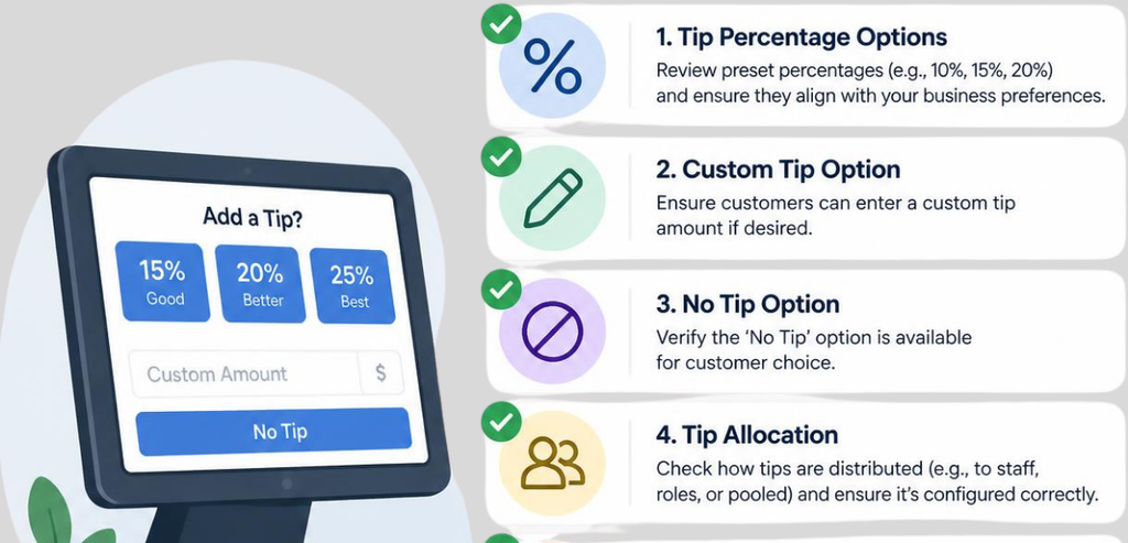 What To Check In POS Tip Settings What To Check In POS Tip Settings