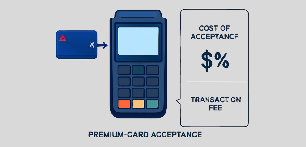 What premium-card acceptance means for your cost of acceptance
