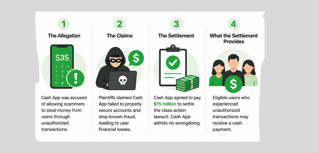 What was Cash App Settlement