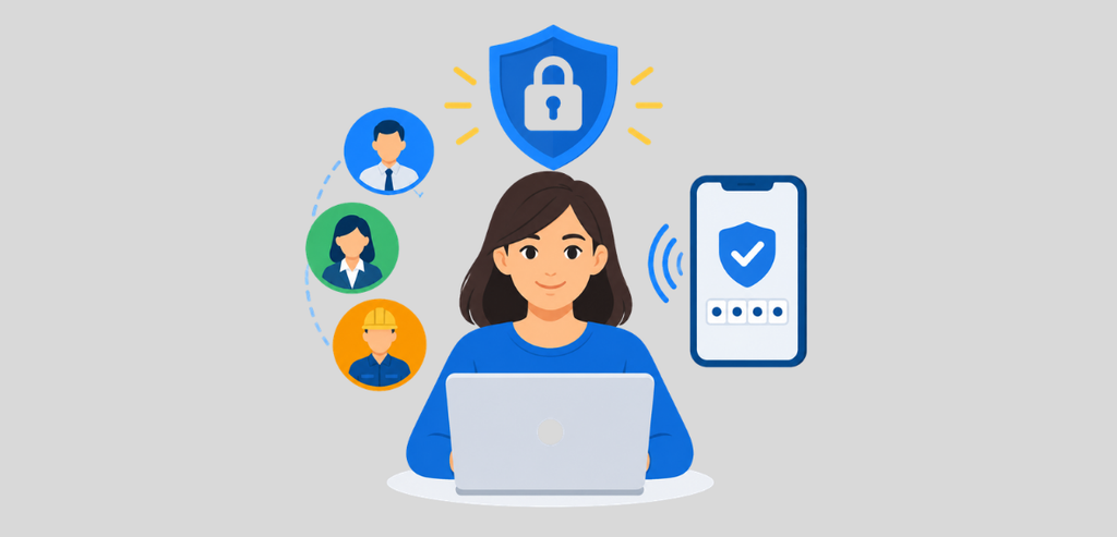 Secure Logins, Employee Roles, and Two-Factor Authentication