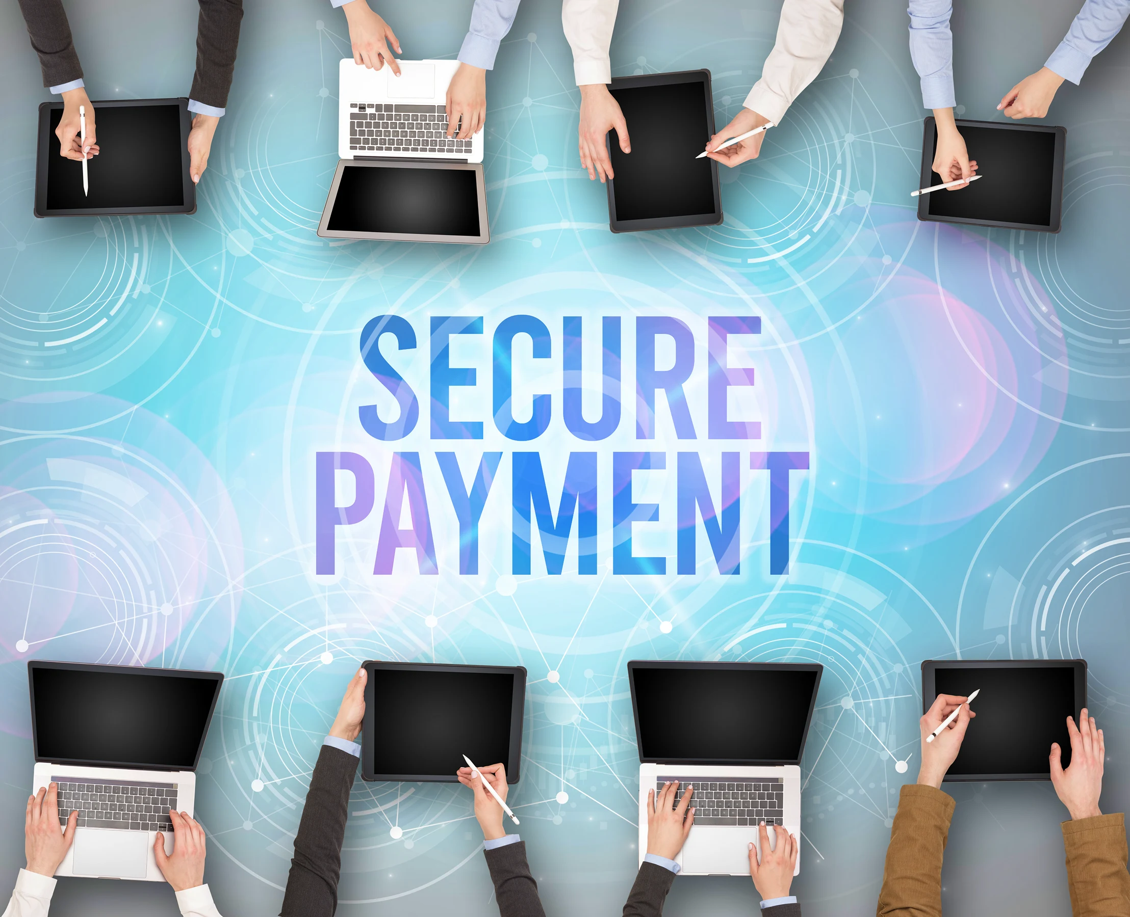 Secure payment processing with a credit card reader from Host Merchant Services.