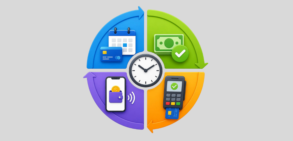 The Four Payment-Timing Models