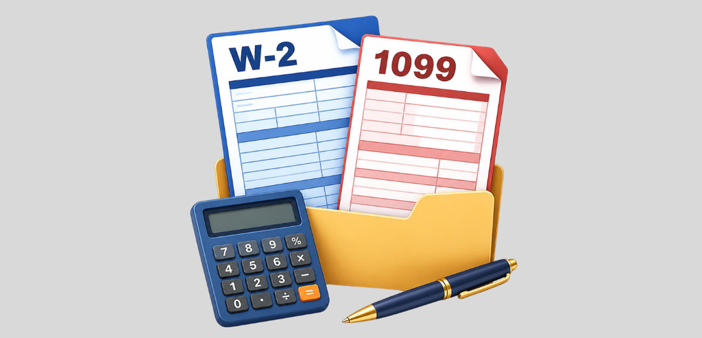 W 2s and 1099s W-2s and 1099s